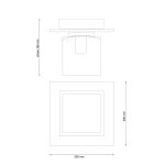 Потолочный светильник Lucia Tucci Natura 073.1 LED