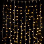 Гирлянда занавес Eurosvet 200-101 теплый белый с эффектом мерцания 2*3м IP65