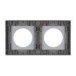 Рамка стеклянная на 2 поста Arlight FRM-GLARE-GC-2-GR 043837