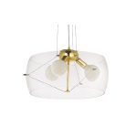 Подвесной светильник Lumina Deco Globo LDP 6018-500 PR+F.GD