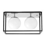 Потолочный светильник Lumina Deco Maldini LDC 8060-2 CHR+BK