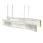 Подвесной светильник Lumina Deco LDP 6039-2-PR GD