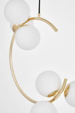 Подвесная люстра Lumina Deco Bonio LDP 7031-6 F.GD