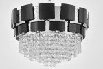 Подвесная люстра Lumina Deco LDP 7045-600 BK+CHR