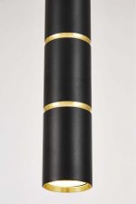 Подвесной светильник Lampit Nati TP TK40-P300 BK+GD