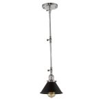 Подвесной светильник Lumina Deco Gubi LDP B005 CHR+BK