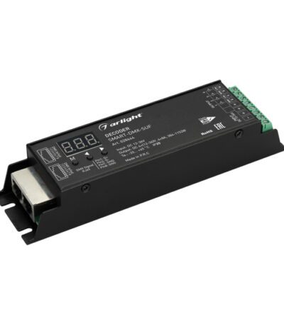 Декодер Arlight Smart-DMX-SUF (12-36V, 4x8A, RJ45) 028444