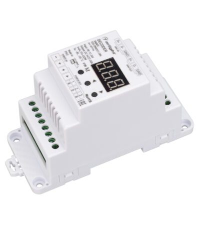Декодер Arlight Smart-K23-DMX512-Din (12-24V, 3x6A) 027126