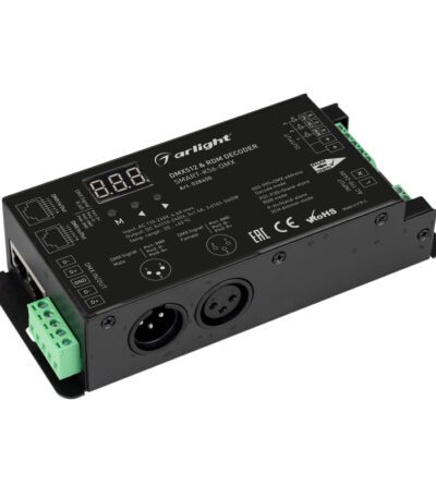 Декодер Arlight Smart-K56-DMX (230V, 3x1.5A, XLR3, 2.4G) 028450