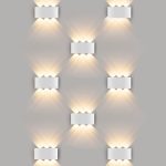 Уличный настенный светодиодный светильник Elektrostandard 1551 Techno LED Twinky Trio 4690389106361  a038420