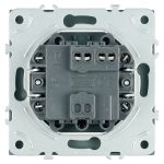 Выключатель 1-клавишный (механизм) Stekker Эмили 250В 10А RSW10-5103-09 антрацит soft touch 49917