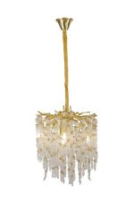 Подвесная люстра AM Group DIAMAND D400 Gold