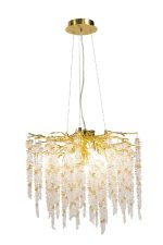 Подвесная люстра AM Group DIAMAND D600 Gold