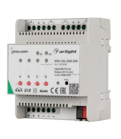 Диммер Arlight INTELLIGENT Arlight KNX-104-DIM-DIN 025658