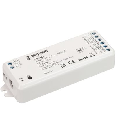 Диммер Arlight SMART-0-10V-102-72-MIX-SUF (12-36V, 2x5A) 038182