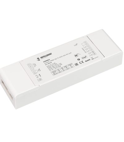 Диммер Arlight SMART-PWM-105-72-RGB-MIX-PD-SUF (12-48V, 5x6A, ZB, 2.4G) 037344