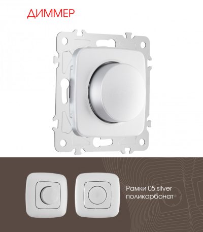 Диммер Arte Milano 205.48-1.silver