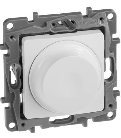Диммер поворотный Legrand Etika без нейтрали 300W белый 672219