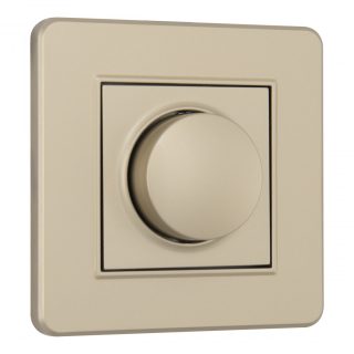 Диммер с рамкой Arte Milano SET16-1-48-1 shampan