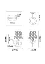 Бра MyFar Luna MR1311-1W