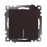 Выключатель 1-клавишный Stekker Катрин GLS10-7101-04 49022