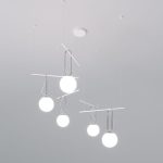 Подвесная люстра Eurosvet Riche 70143/5 белый a060842