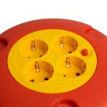 Удлинитель-рулетка на 4 розетки с/з Stekker Standart STD06-40-30 5м 50178