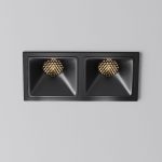 Встраиваемый светильник Maytoni Alfa Led Downlight DL043-02-10W3K-SQ-B-1