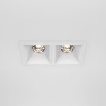 Встраиваемый светильник Maytoni Technical Alfa LED DL043-02-10W4K-SQ-W