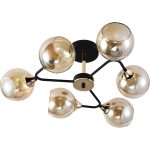 Люстра на штанге Reluce 01339-0.3-06 BK+FGD