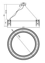 Подвесная люстра Maytoni Rocio MOD036PL-18N