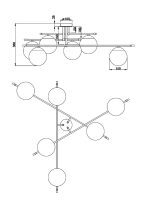 Потолочная люстра Maytoni Nostalgia MOD048CL-06G