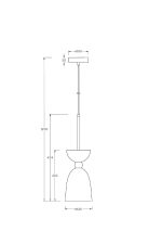 Подвесной светильник Maytoni Cloches MOD113PL-01W