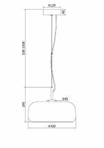 Подвесной светильник Maytoni Madmen MOD127PL-L6AM