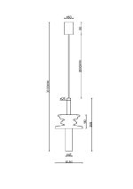 Подвесной светильник Maytoni Sound Wave MOD255PL-01B4