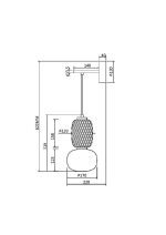 Бра Maytoni Pattern MOD267WL-L18CH3K