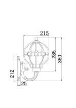 Бра Maytoni Via O024WL-01G