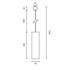 Трековый светильник Maytoni Technical Focus TR025-1-GU10-W