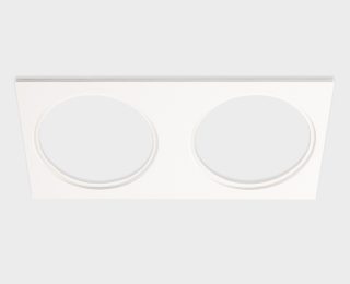 Двойная рамка Italline IT08-8034 white