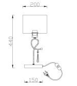 Кронштейн (UL-00003572) Uniel UFV-C01/48-250 Grey