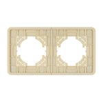 Рамка на 2 поста алюминиевая Arlight FRM-AKIRY-AL-2-GD 049726