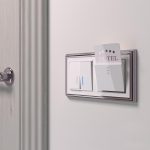 Выключатель Werkel двухклавишный проходной с подсветкой белый W1122101 4690389155222