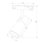 Трековый светильник Elektrostandard Slim Magnetic 4690389178894