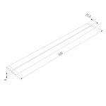 Мебельный светодиодный светильник Elektrostandard Kit Led Stick LTB75 12W 4000K 4690389169694