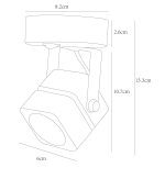 Спот Arte Lamp Misam A1315AP-1BK