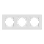 Рамка на 3 поста пластиковая Arlight FRM-PERIO-PL-3-WH 049754