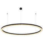 Подвесная люстра Arlight SP-DIAMOND-R1250-80W Warm3000 (BK, 45 deg, 230V, TRIAC) 054491