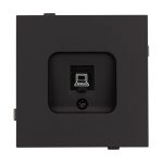 Механизм компьютерной розетки Arlight SCT-TENDO-MPC1-SFPL-BK (RJ-45, CAT6) 054591