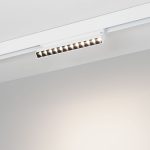 Трековый магнитный светильник Arlight MAG-ORIENT-DOTS-FOLD-S230-12W Day4000 (WH, 30 deg, 48V) 045034