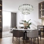 Подвесная люстра Modelux ML.755.36 CR